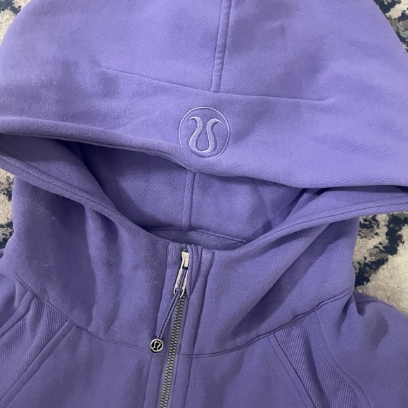 Lululemon Scuba Full Zip Hoodie Purple Lavender Size XL/XXL - Picture 2 of 4